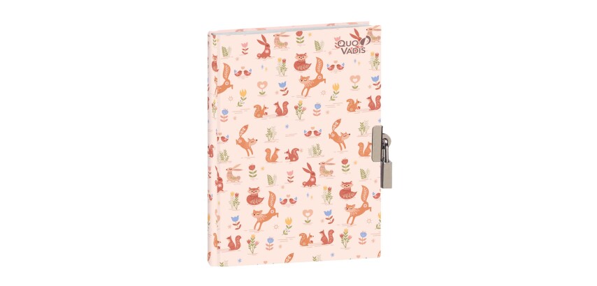 Quo Vadis - Journal intime - Animascot - scandinavia - 12x17 cm