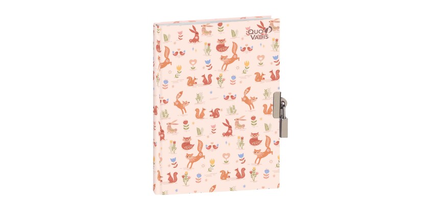 Quo Vadis - Journal intime - Animascot - scandinavia - 12x17 cm