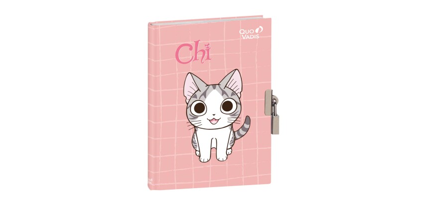 Quo Vadis - Journal intime - Chi - Vichy - 12x17 cm