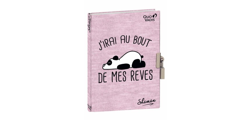 Quo Vadis - Journal intime - Shaman - Bout de rêve - 12x17 cm