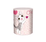 Quo Vadis - Pot à crayons - Chi - 8x8x10,5 cm - Métal- par 8