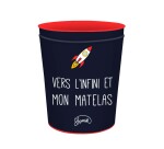 Quo Vadis - Corbeille à papier - Shaman - 22,5x25,5 cm - Métal- par 4