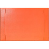 Quo Vadis - Sous-main à bandes latérales - Satiny -  56x38 cm - Cuir pleine fleur de vachette