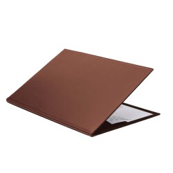 Quo Vadis - Sous-main à rabat - Satiny - 56x38 cm - Cuir pleine fleur de vachette