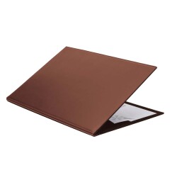 Quo Vadis - Sous-main à rabat - Satiny - 56 x 38 cm - Cuir pleine fleur de vachette