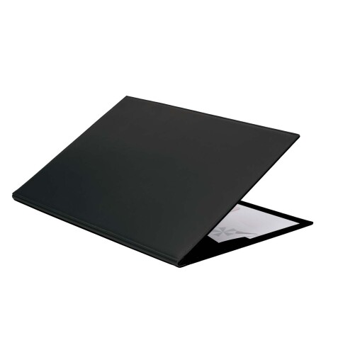 Quo Vadis - Sous-main à rabat - Satiny - 56x38 cm - Cuir pleine fleur de vachette