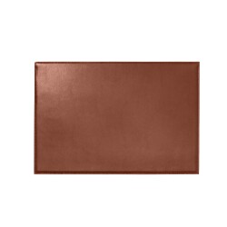 Quo Vadis - Sous-main simple - Satiny - 56x38 cm - Cuir pleine fleur de vachette