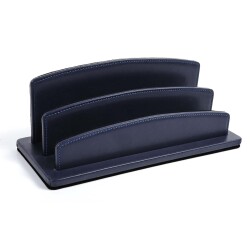 Quo Vadis - Trieur à courrier - Satiny - 26x10,5x10,5 cm - Cuir pleine fleur de vachette