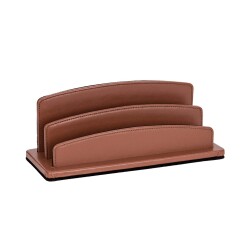 Quo Vadis - Trieur à courrier - Satiny - 26x10,5x10,5 cm - Cuir pleine fleur de vachette