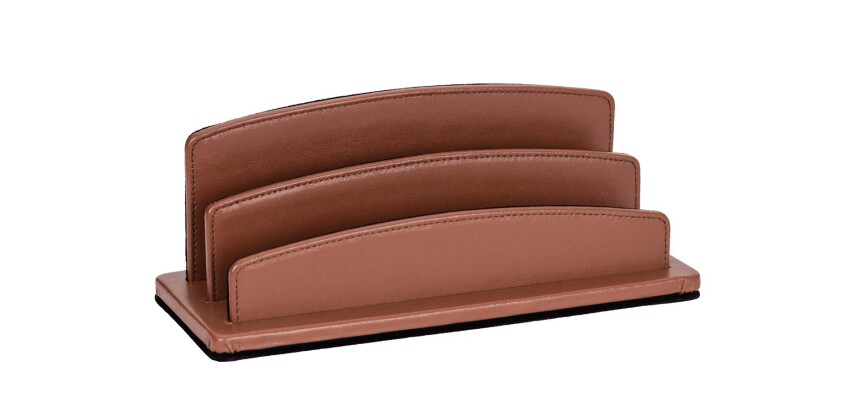 Trieur à courrier demi-rond Quo Vadis Satiny 26 x 10,5 x 10,5 cm