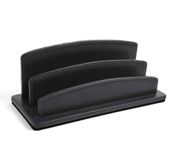 Quo Vadis - Trieur à courrier - Satiny - 26x10,5x10,5 cm Cuir pleine fleur de vachette
