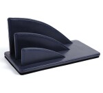 Quo Vadis - Trieur à courrier - Satiny - 23,5 x 10,5 x 10,5 cm - Cuir pleine fleur de vachette