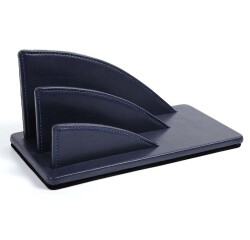 Quo Vadis - Trieur à courrier - Satiny - 23,5x10,5x10,5 cm Cuir pleine fleur de vachette