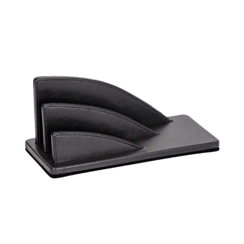 Quo Vadis - Trieur à courrier - Satiny - 23,5x10,5x10,5 cm - Cuir pleine fleur de vachette