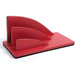 Quo Vadis - Trieur à courrier - Satiny - 23,5x10,5x10,5 cm - Cuir pleine fleur de vachette