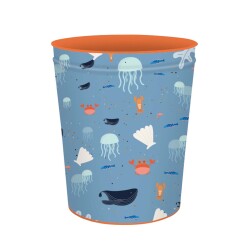 Quo Vadis - Corbeille à papier - Animascot - 22,5x25,5 cm - Métal- par 4