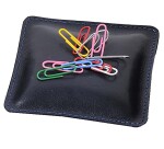 Quo Vadis - Porte trombones - Satiny - 10x10x2,5 cm - Cuir pleine fleur de vachette - par 6