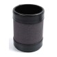Quo Vadis - Pot à crayons - S1829 - Noir - 10x7 cm - Cuir pleine fleur de vachette