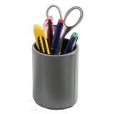 Quo Vadis - Pot à crayons - Satiny - 10x7 cm - Cuir pleine fleur de vachette