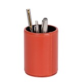 Quo Vadis - Pot à crayons - Satiny - 10x7 cm - Cuir pleine fleur de vachette