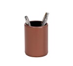 Quo Vadis - Pot à crayons - Satiny - 10 x 7 cm - Cuir pleine fleur de vachette