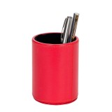 Quo Vadis - Pot à crayons - Satiny - 10x7 cm - Cuir pleine fleur de vachette