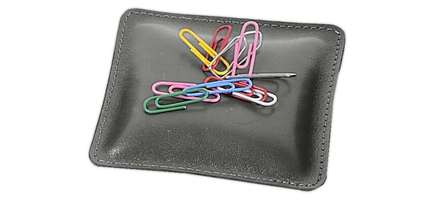Quo Vadis - Porte trombones - Satiny - 10x10x2,5 cm Cuir pleine fleur de vachette