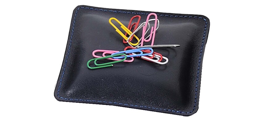 Quo Vadis - Porte trombones - Satiny - 10x10x2,5 cm Cuir pleine fleur de vachette