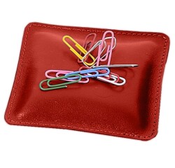 Quo Vadis - Porte trombones - Satiny - 10x10x2,5 cm Cuir pleine fleur de vachette