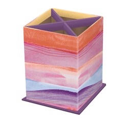Quo Vadis - Pot à crayons - Iconique - Strate - 8,5x8,5x11 cm