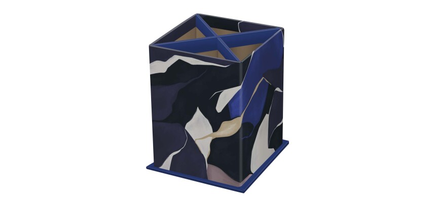 Quo Vadis - Pot à crayons - Iconique - 8,5x8,5x11 cm - par 4