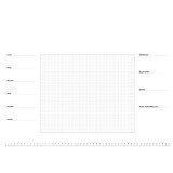 Sous-main papier perpétuel Quo Vadis 54 x 40 cm 40 feuilles