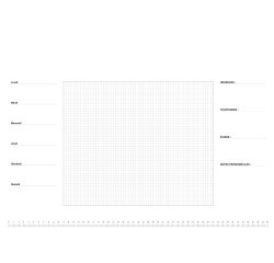 Quo Vadis - Sous-main perpétuel à feuillets - Français - Classic - Perpétuel - 54x40 cm - par 2