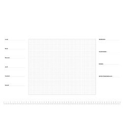 Sous-main papier perpétuel Quo Vadis 54 x 40 cm 40 feuilles