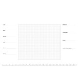 Sous-main papier perpétuel Quo Vadis 54 x 40 cm 40 feuilles