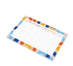 Quo Vadis - Sous-main perpétuel à feuillets - Multilingue - Iconique - Jaune - Perpétuel - 16,5x26,5 cm