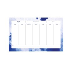 Quo Vadis - Sous-main perpétuel à feuillets - Multilingue - Iconique - Perpétuel - 16,5x26,5 cm - par 8