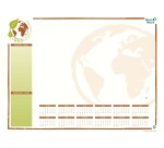 Quo Vadis - Sous-main perpétuel à feuillets - Français - Equology - Multicolore - Perpétuel - 54x40 cm -  recyclé - par 10