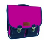 Quo Vadis - Cartable scolaire - QV Original - 38x30x14 cm - Toile (polyester) - 2 compartiment(s) - Avec bretelles et poignée- par 2