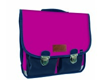 Quo Vadis - Cartable scolaire - QV Original - 38x30x14 cm - Toile (polyester) - 2 compartiment(s) - Avec bretelles et poignée- par 2