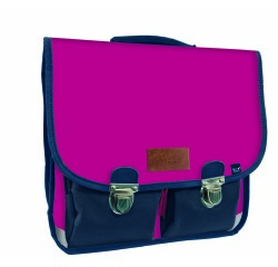 Quo Vadis - Cartable scolaire - QV Original - 38x30x14 cm - Toile (polyester) - 2 compartiment(s) - Avec bretelles et poignée- par 2