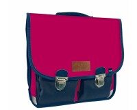Quo Vadis - Cartable scolaire - QV Original - 38x30x14 cm Toile (polyester) - 2 compartiment(s) - Avec bretelles et poignée