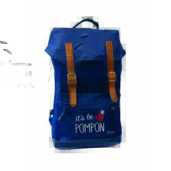 Quo Vadis - Sac à dos - Shaman - 28x40x12 cm - Toile (polyester) - 1 compartiment(s) - Avec bretelles et poignée- par 2