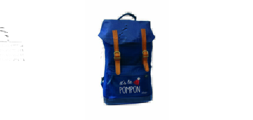 Quo Vadis - Sac à dos - Shaman - 28x40x12 cm - Toile (polyester) - 1 compartiment(s) - Avec bretelles et poignée- par 2