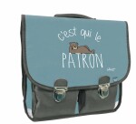 Quo Vadis - Cartable scolaire - Shaman - Patron - 38x30x14 cm Toile (polyester) - 2 compartiment(s) - Avec bretelles et poignée