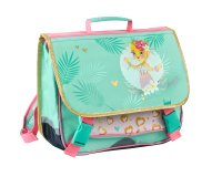 Quo Vadis - Cartable scolaire - Marguy Enfants - Multicolore - 38x30x14 cm - Toile (polyester) - 3 compartiment(s) - Avec bretelles et poignée