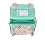 Quo Vadis - Cartable scolaire - Marguy Enfants - Multicolore - 38x30x14 cm - Toile (polyester) - 3 compartiment(s) - Avec bretelles et poignée