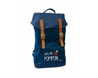 Quo Vadis - Sac à dos - Shaman - Bleu - 28x40x12 cm Toile (polyester) - 1 compartiment(s) - Avec bretelles et poignée
