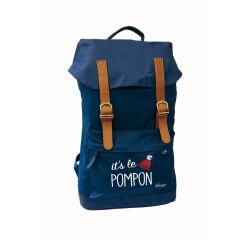 Quo Vadis - Sac à dos - Shaman - Bleu - 28x40x12 cm Toile (polyester) - 1 compartiment(s) - Avec bretelles et poignée