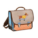 Quo Vadis - Cartable scolaire - Animascot - 36x30x14 cm - 2 compartiment(s) - Avec bretelles et poignée- par 2